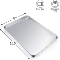 304 Stainless Steel Tray Set Dinnerware Serving Set Stainless Steel BBQ Sheet Tray